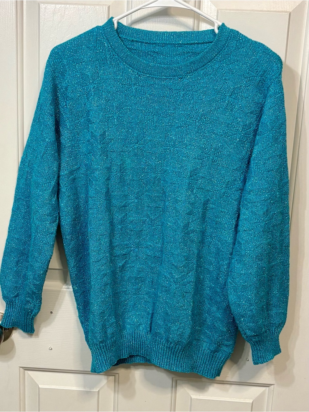 Women’s Teal Crewneck Sweater